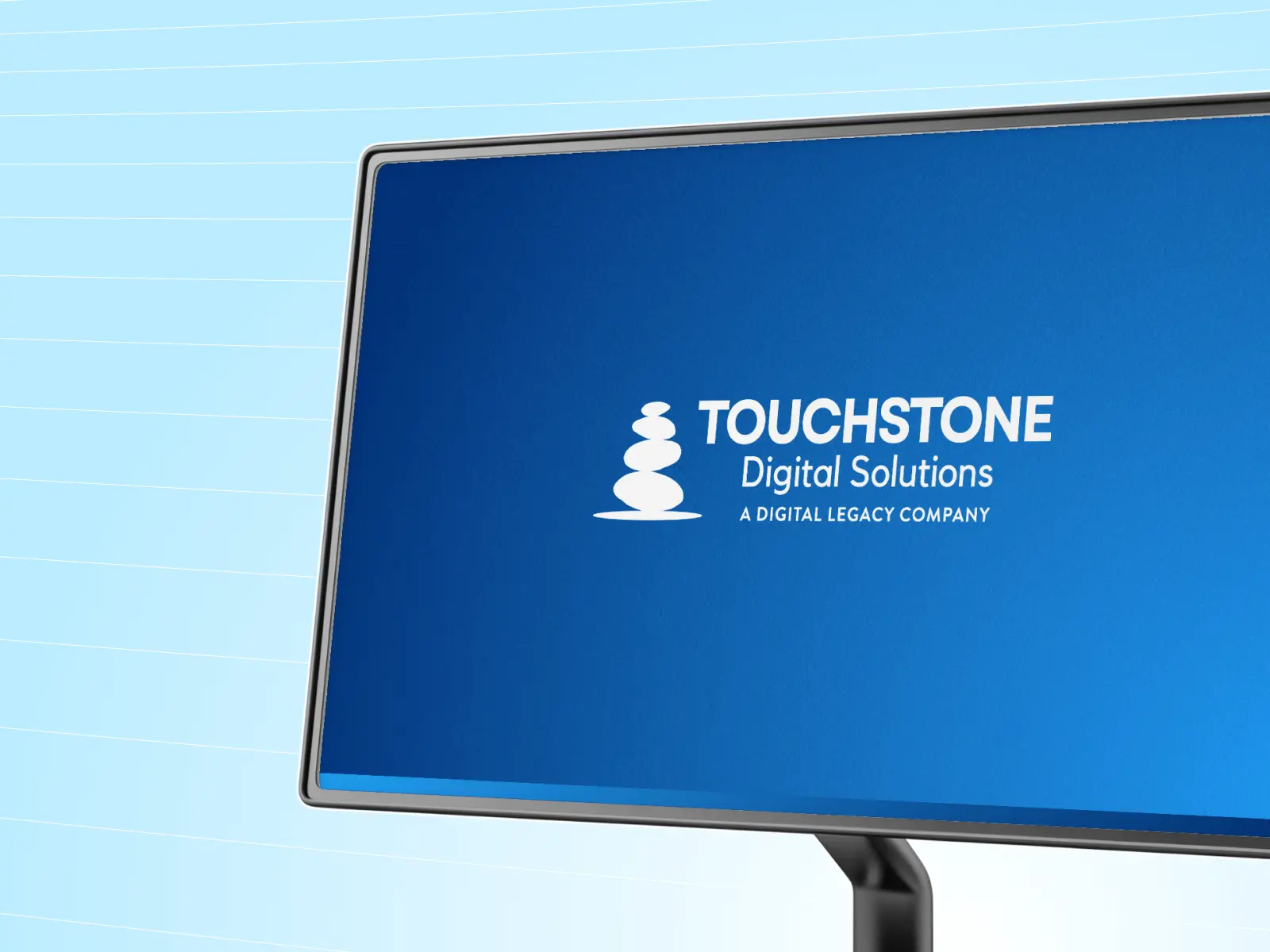 Touchstone kiosk mockup - trial